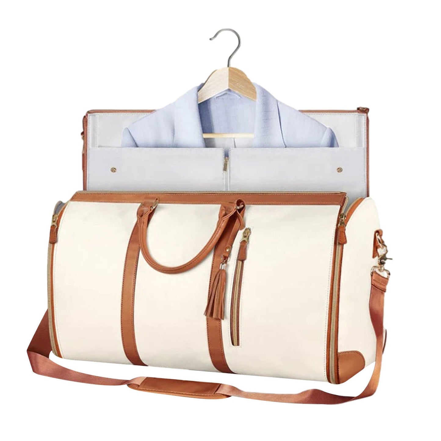 Leichte Reisetasche mit Rollen und Großem Packvolumen