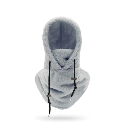Fleece-Kapuze für kaltes Wetter bei Outdoor-Aktivitäten
