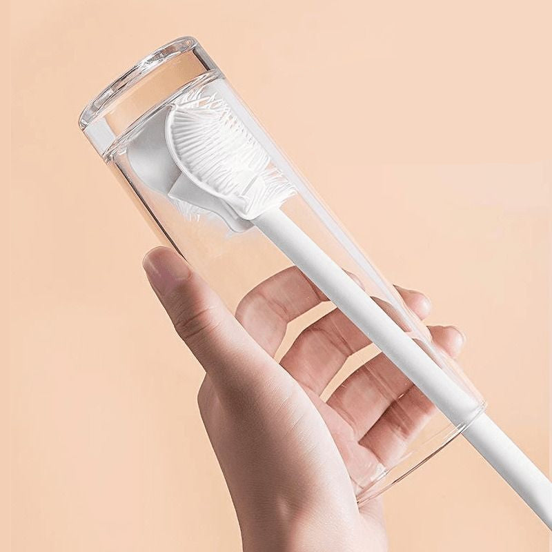 Flaschenbürste mit flexiblem Winkel