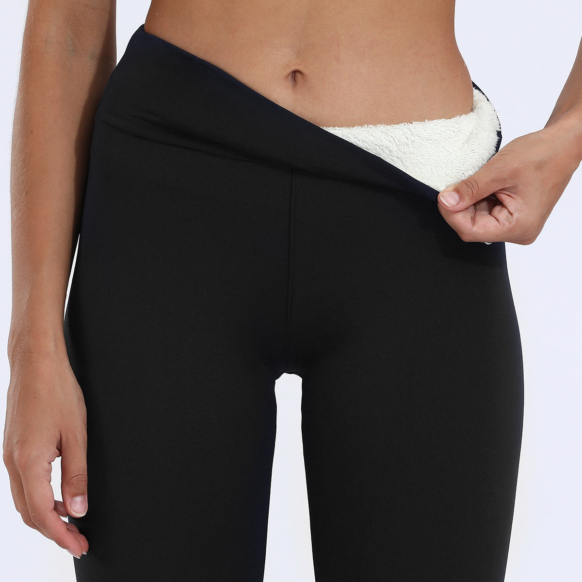 Warme Winterleggings mit Flanell-Innenseite – Ideal für kalte Tage