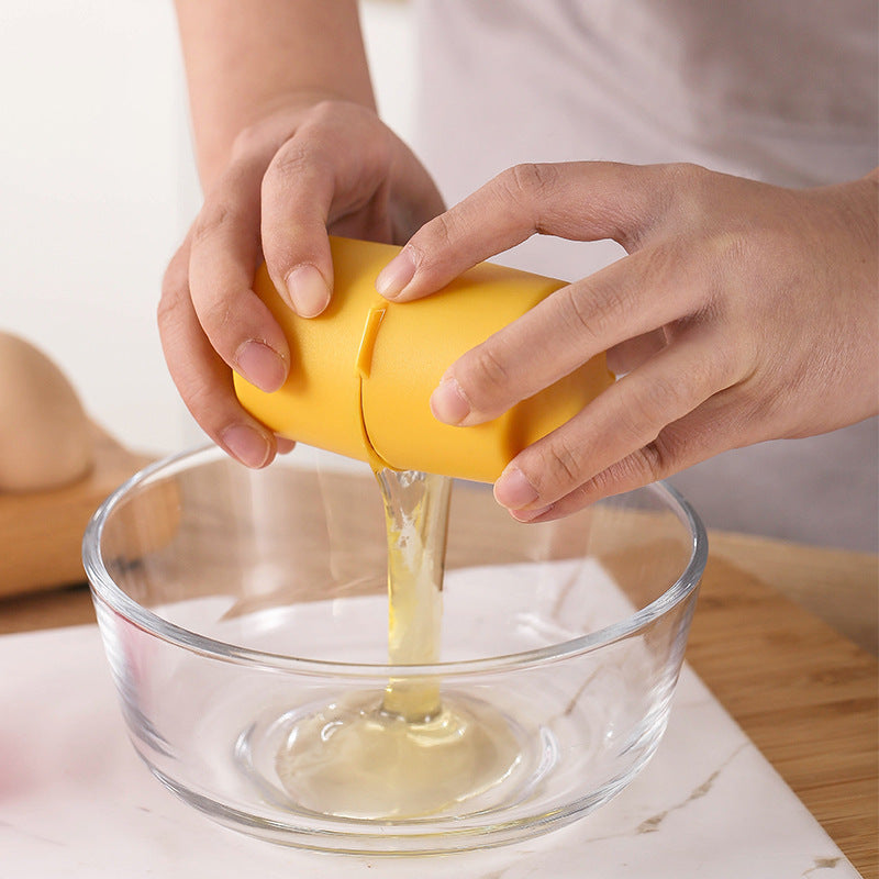 Handlicher Ei-Öffner für gekochte und rohe Eier