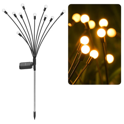 Solarbetriebene Glühwürmchen Gartenlichter – Für den Gartenzauber bei Nacht