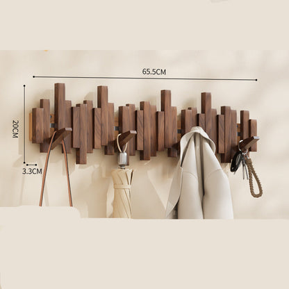 Dekorative Holz Klavierhakenleiste für Klamotten und Accessoires