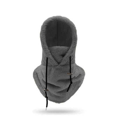 Fleece-Kapuze für kaltes Wetter bei Outdoor-Aktivitäten