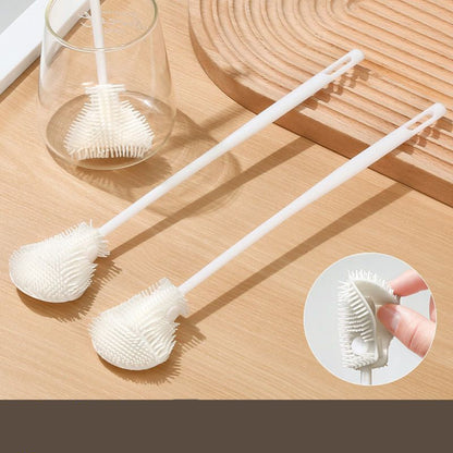 Flaschenbürste mit flexiblem Winkel