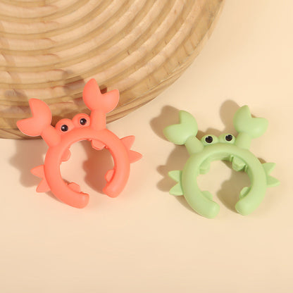 Kochlöffelhalter im Krabben-Design – 2er Set aus Silikon