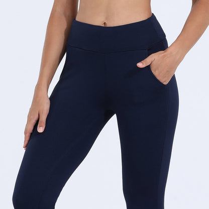 Warme Winterleggings mit Flanell-Innenseite – Ideal für kalte Tage