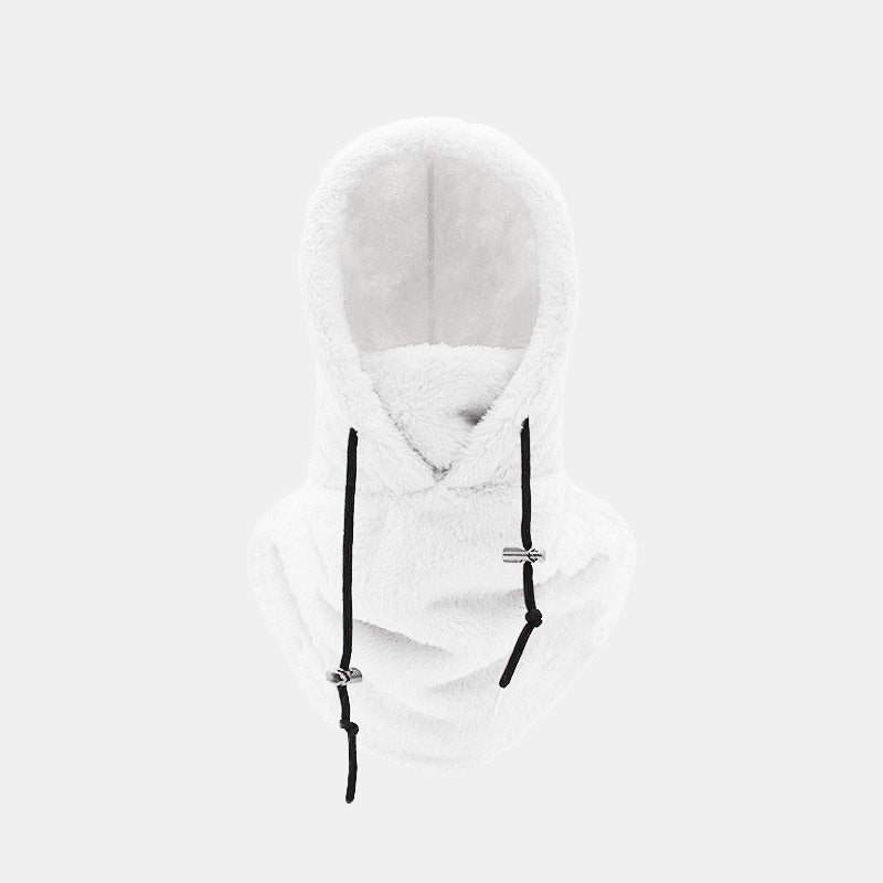 Fleece-Kapuze für kaltes Wetter bei Outdoor-Aktivitäten