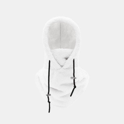 Fleece-Kapuze für kaltes Wetter bei Outdoor-Aktivitäten