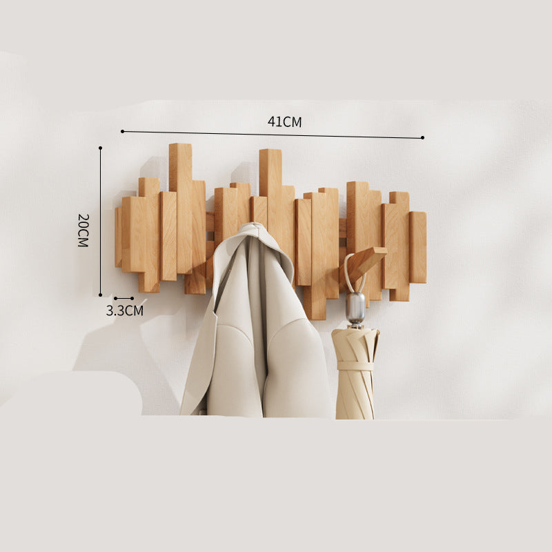 Dekorative Holz Klavierhakenleiste für Klamotten und Accessoires