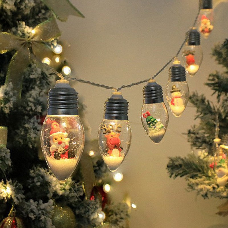 Festliche Lichterkette für Weihnachten