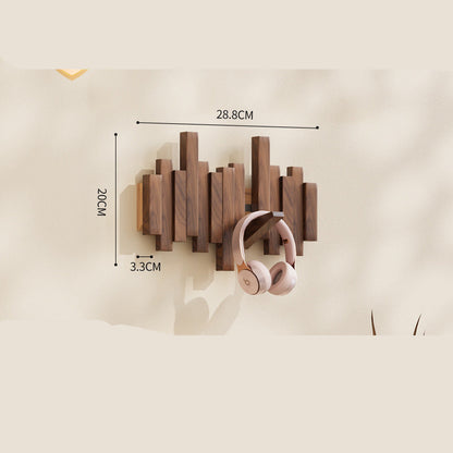 Dekorative Holz Klavierhakenleiste für Klamotten und Accessoires