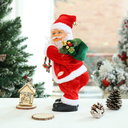 Tanzender Weihnachtsmann mit wackelndem Popo