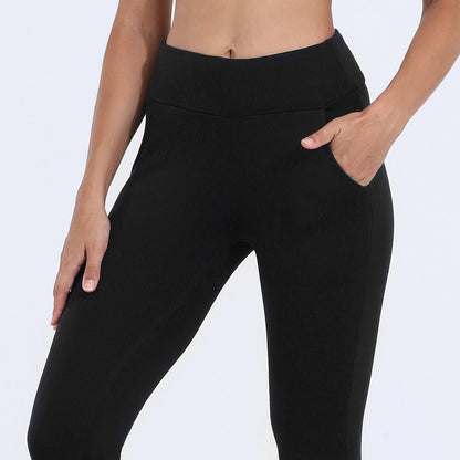 Warme Winterleggings mit Flanell-Innenseite – Ideal für kalte Tage