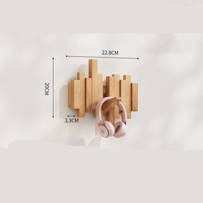Dekorative Holz Klavierhakenleiste für Klamotten und Accessoires