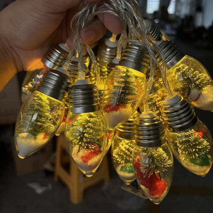 Festliche Lichterkette für Weihnachten
