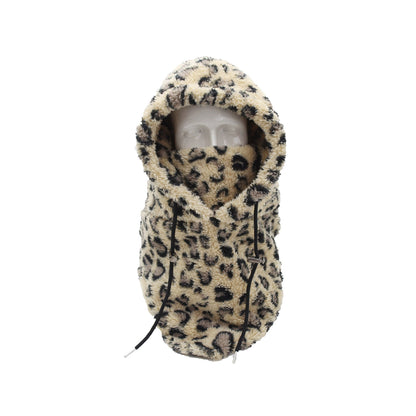 Fleece-Kapuze für kaltes Wetter bei Outdoor-Aktivitäten
