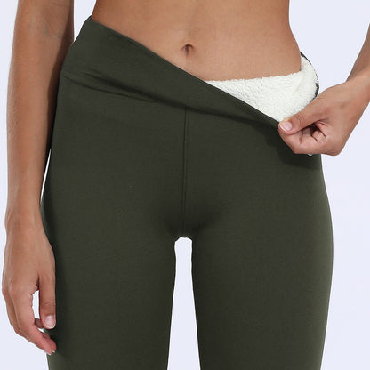 Warme Winterleggings mit Flanell-Innenseite – Ideal für kalte Tage