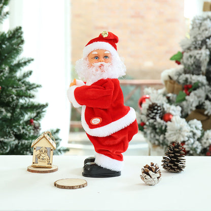 Tanzender Weihnachtsmann mit wackelndem Popo