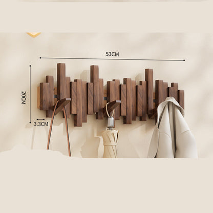 Dekorative Holz Klavierhakenleiste für Klamotten und Accessoires