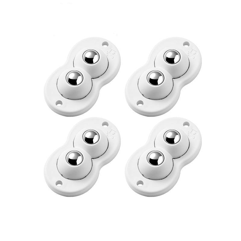 Selbstklebende Rollenräder 4er Set für Möbel und mehr