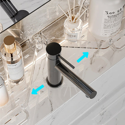 Badezimmer Regal mit Saugnapf – Faltbar, Stabil und Rückstandsfrei