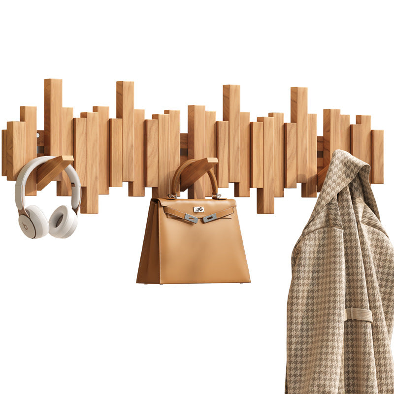 Dekorative Holz Klavierhakenleiste für Klamotten und Accessoires