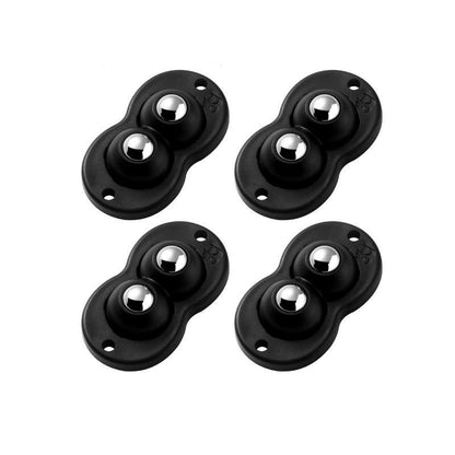 Selbstklebende Rollenräder 4er Set für Möbel und mehr