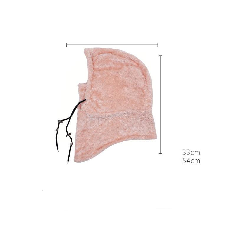 Fleece-Kapuze für kaltes Wetter bei Outdoor-Aktivitäten