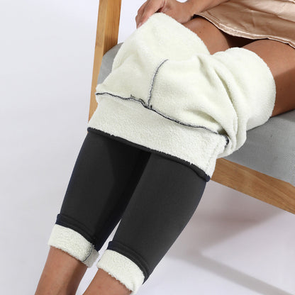 Warme Winterleggings mit Flanell-Innenseite – Ideal für kalte Tage
