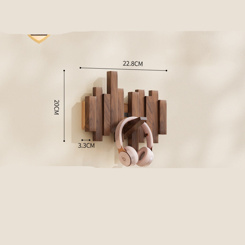 Dekorative Holz Klavierhakenleiste für Klamotten und Accessoires