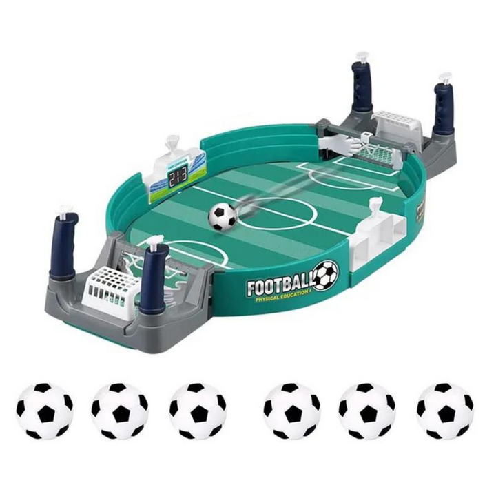Tischfußball Arena mit beweglichen Schuss-Elementen