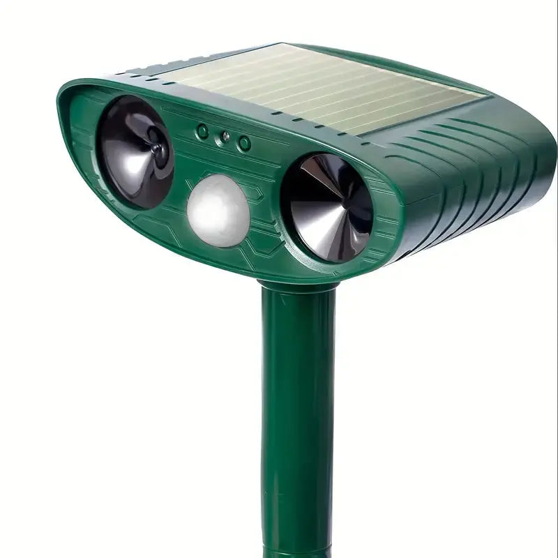 Ultraschall Tiervertreiber mit Solarbetrieb