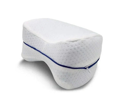 Ergonomisches Kniekissen für Seitenschläfer – Orthopädisches Beinkissen mit Memory-Schaum