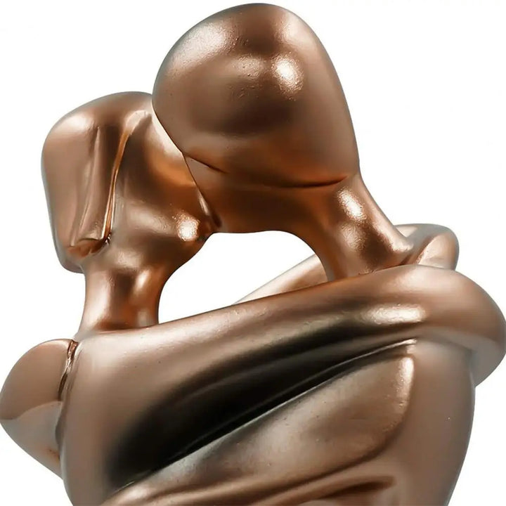 Elegante Liebespaar-Skulptur – Symbol Für Unendliche Liebe
