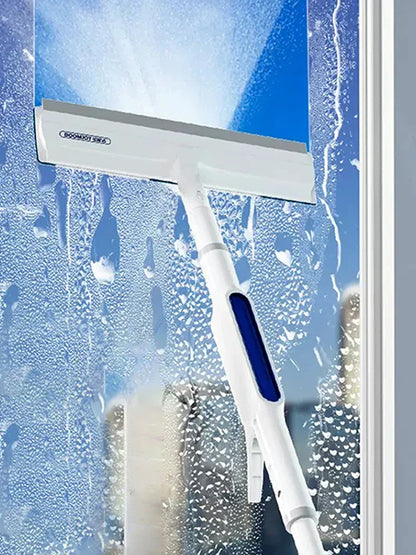 3-in-1 Fensterwischer mit Sprüh- und Wischfunktion – Praktischer Glasreiniger für streifenfreie Fenster