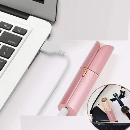 GlamSilk Wiederaufladbarer Epilierer für Frauen – Sanfte Haarentfernung für glatte Haut