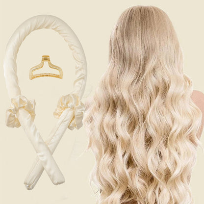 Seidige Locken ohne Hitze – Flexibler Lockenwickler für sanfte, wellige Frisuren