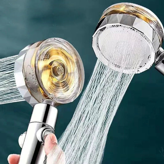 Wasser- und energiesparender Duschkopf mit Turbofunktion