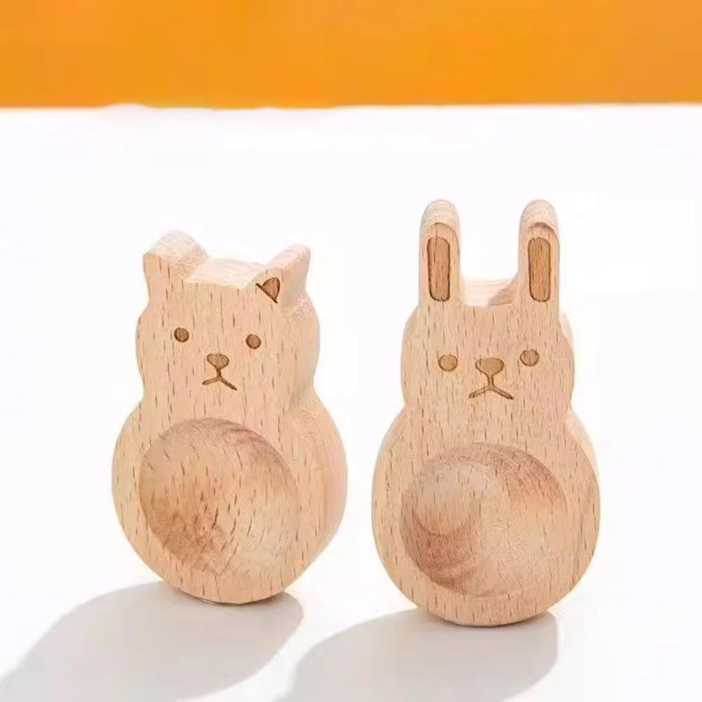 Natürlicher Duft Diffusor aus Holz – 2er Set mit Katzen-Design für Aromatherapie