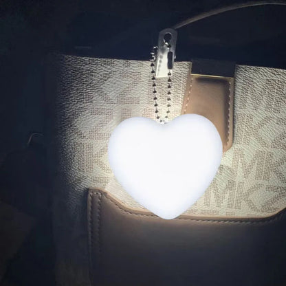 Handtaschenlampe Herzform – Tragbare LED-Taschenlampe für Handtasche