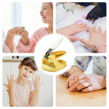 Nagelzwicker mit integriertem Licht und Lupe