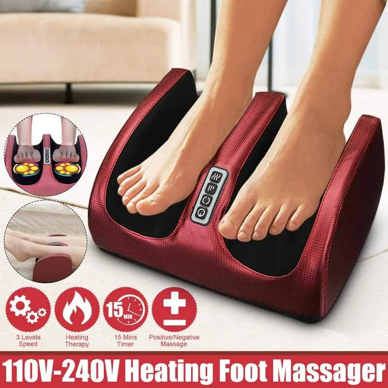 Elektrisches Shiatsu-Wärme Massagegerät für Füße