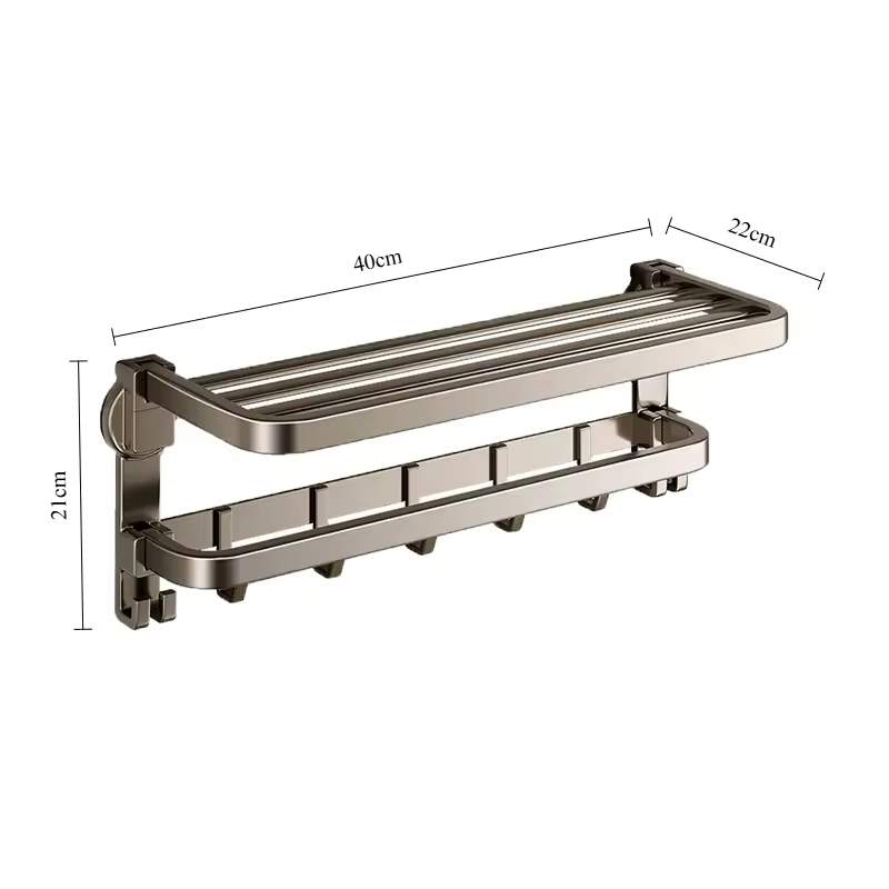 Praktischer Saugnapf Handtuch Halter