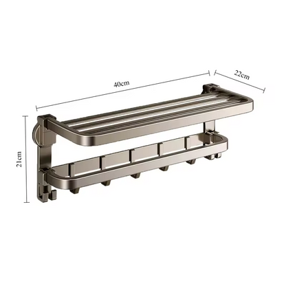 Praktischer Saugnapf Handtuch Halter