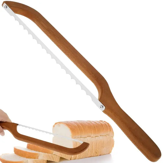 Scharfes Brotmesser Mit Ergonomischem Griff Für Gleichmäßige Scheiben