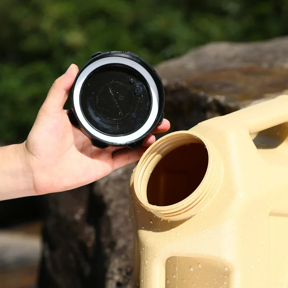 Tragbarer 12L Wasserkanister mit Auslaufhahn – Robuster Camping Wasserbehälter für Outdoor Aktivitäten