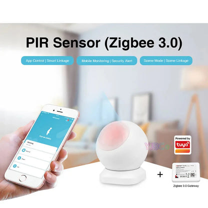 Zigbee 3.0 PIR Bewegungsmelder für Smart Home