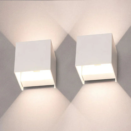 Moderne LED-Wandleuchte im Kubus-Design – Stilvolle Beleuchtung für Ihr Zuhause