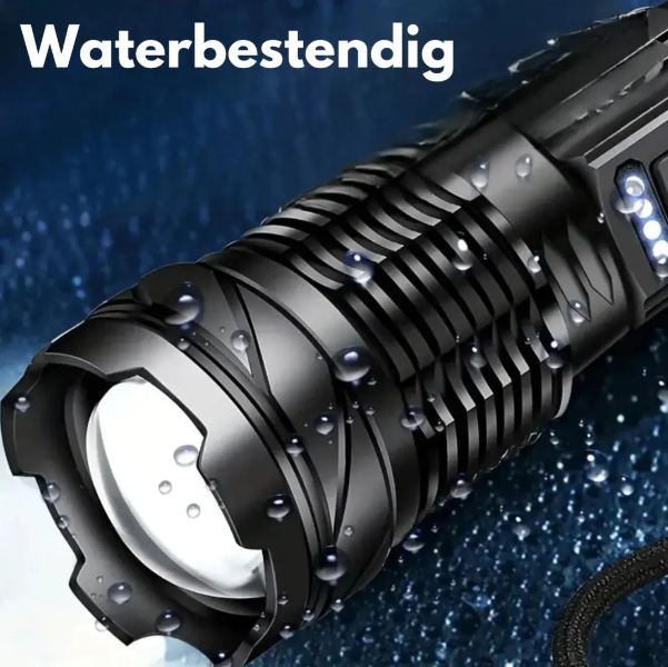 5000 Lumen Taschenlampe – Perfekt für Militär und Outdoor-Aktivitäten